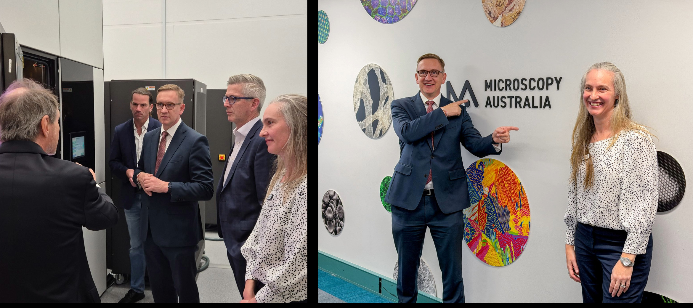 Simon Ringer Microscopy Australia showcases the power of NCRIS in parliamentary ...